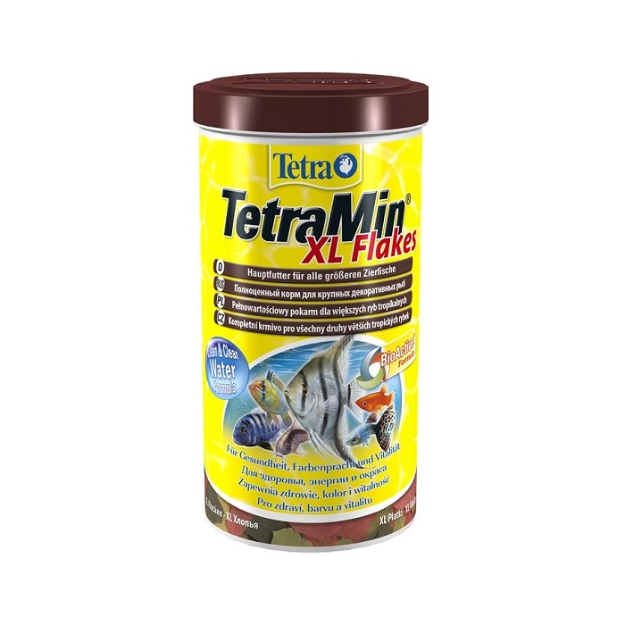 Основной корм для рыб Tetra TetraMin XL Flakes 1000 мл
