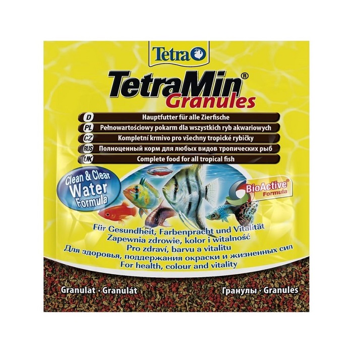 Основной корм для рыб Tetra TetraMin Granules 15 г