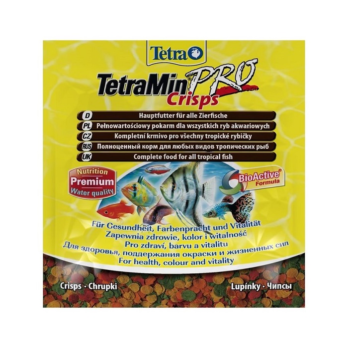 Основной корм для рыб Tetra TetraMin Pro Crisps 12 г