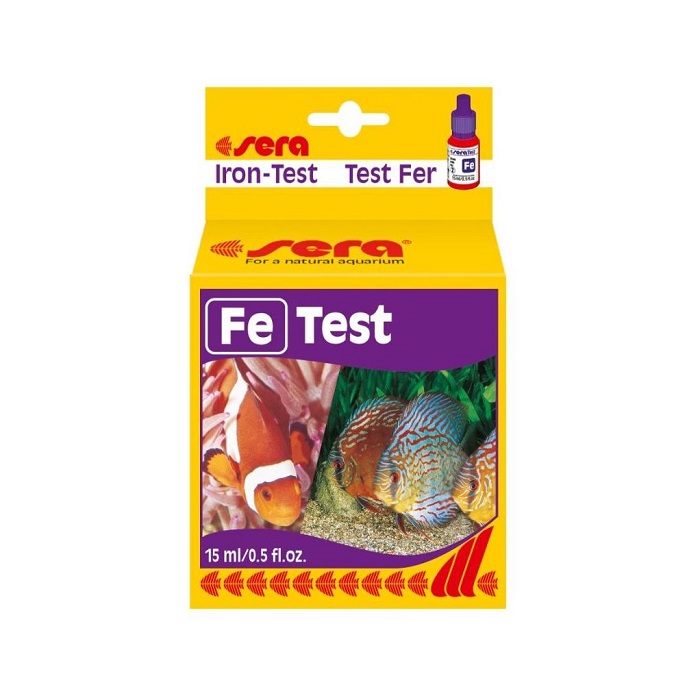 Тест для воды sera Fe-Test Iron