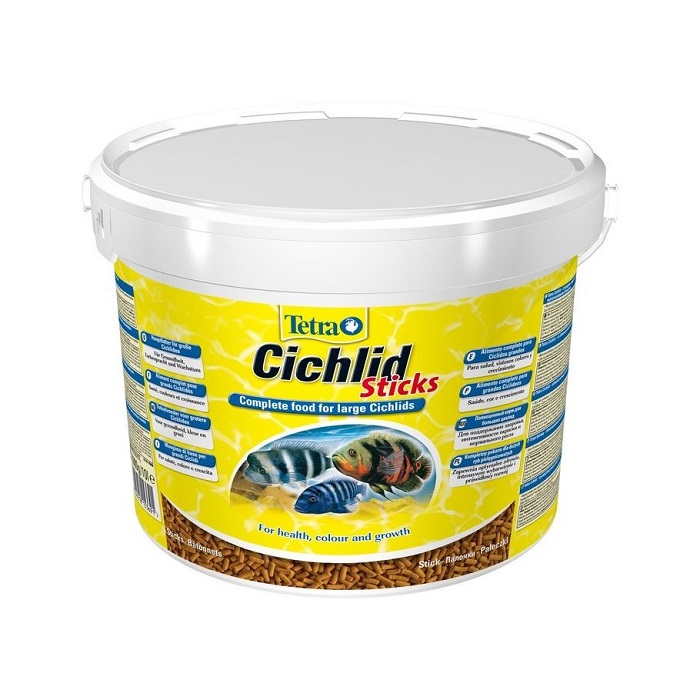 Специальный корм для рыб Tetra Cichlid Sticks 10 л
