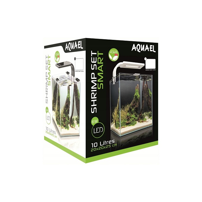 Аквариум AQUAEL SHRIMP SET SMART 2 10 черный