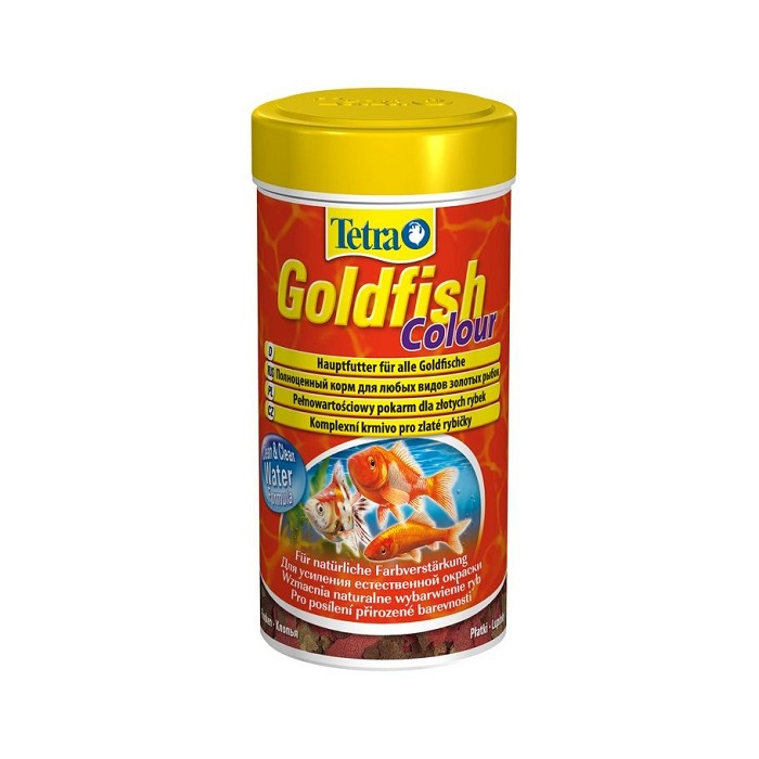 Специальный корм для рыб Tetra Goldfish Colour 250 мл
