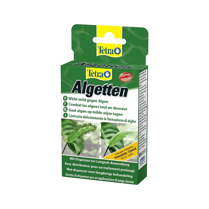 Средство для борьбы с водорослями Tetra Algetten 12 таблеток
