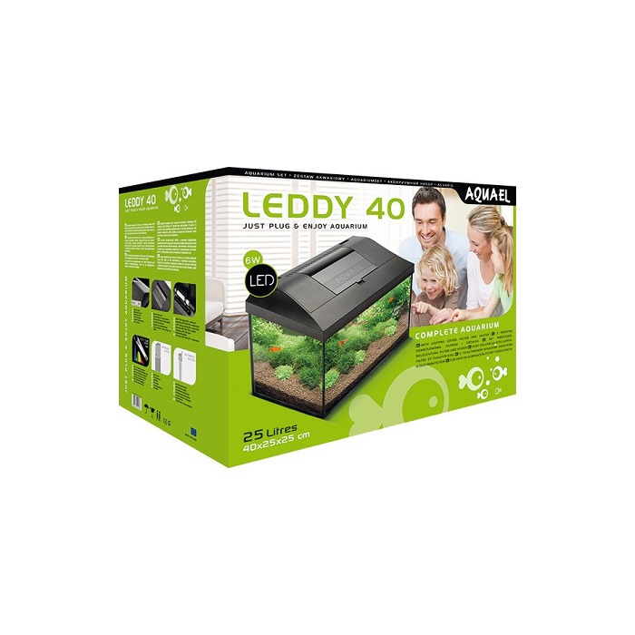 Аквариум AQUAEL LEDDY SET 40 черный