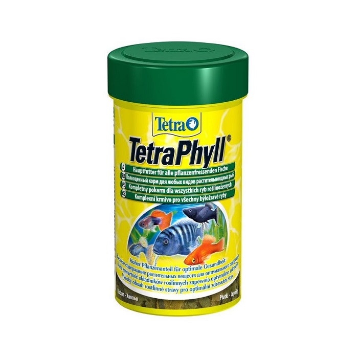 Основной корм для рыб Tetra TetraPhyll 100 мл