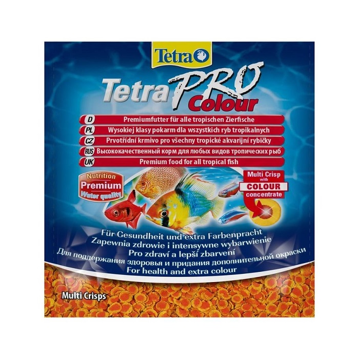 Основной корм для рыб Tetra TetraPro Colour 12 г