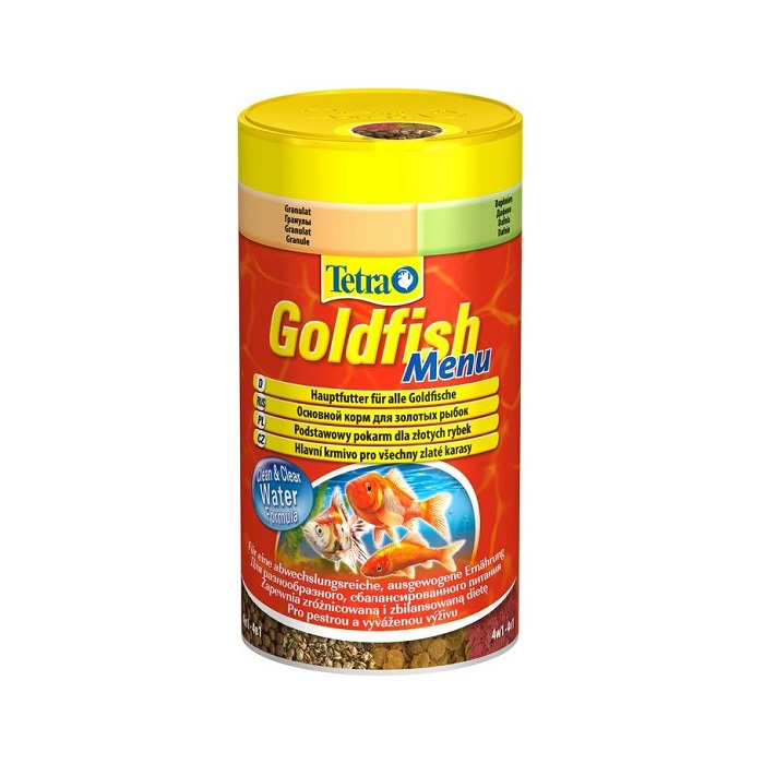 Специальный корм для рыб Tetra Goldfish Menu 250 мл