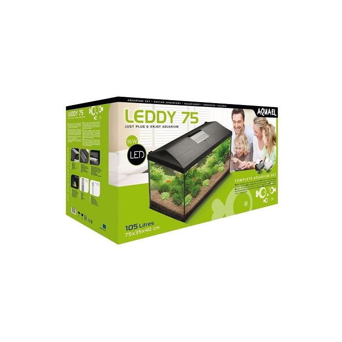 Аквариум AQUAEL LEDDY SET 75 белый