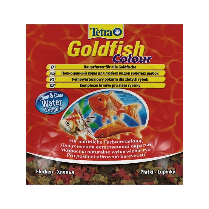 Специальный корм для рыб Tetra Goldfish Colour 12 г