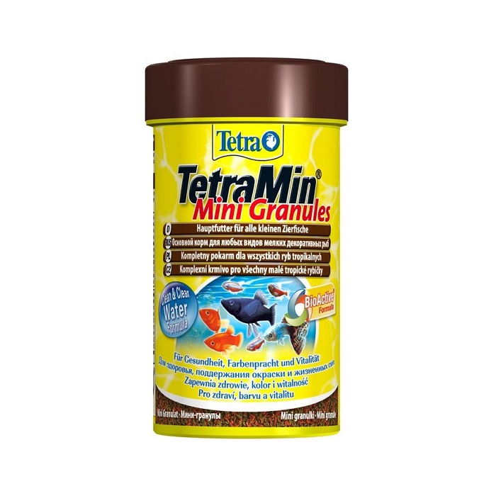 Основной корм для рыб Tetra TetraMin Mini Granules 100 мл