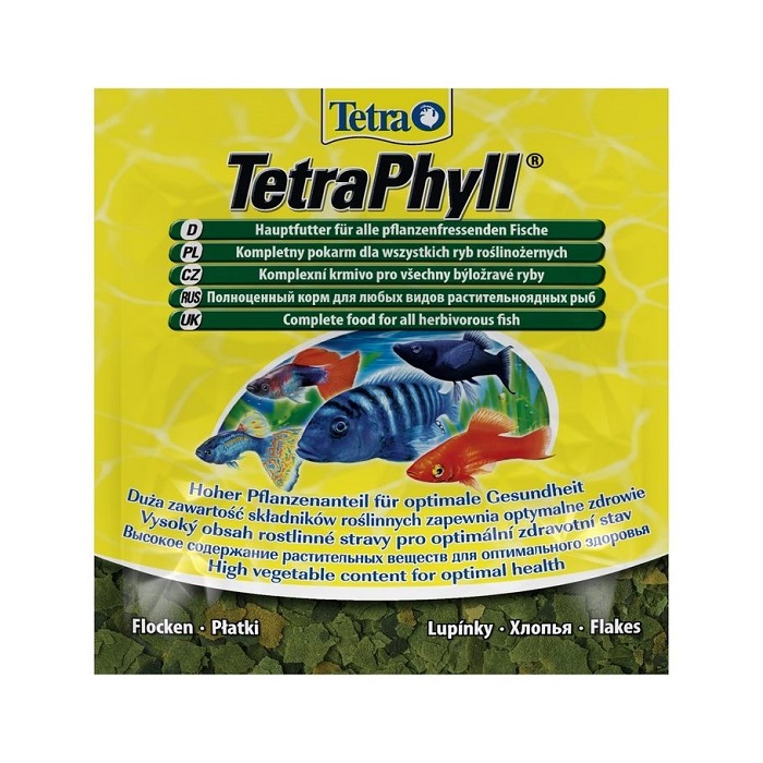 Основной корм для рыб Tetra TetraPhyll 12 г
